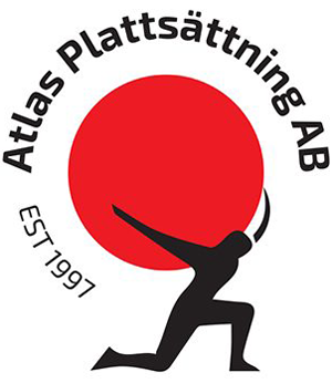 Atlas plattsättnings logotyp